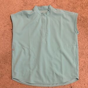 FIGS Fresh Aqua Rafaela Top - XS